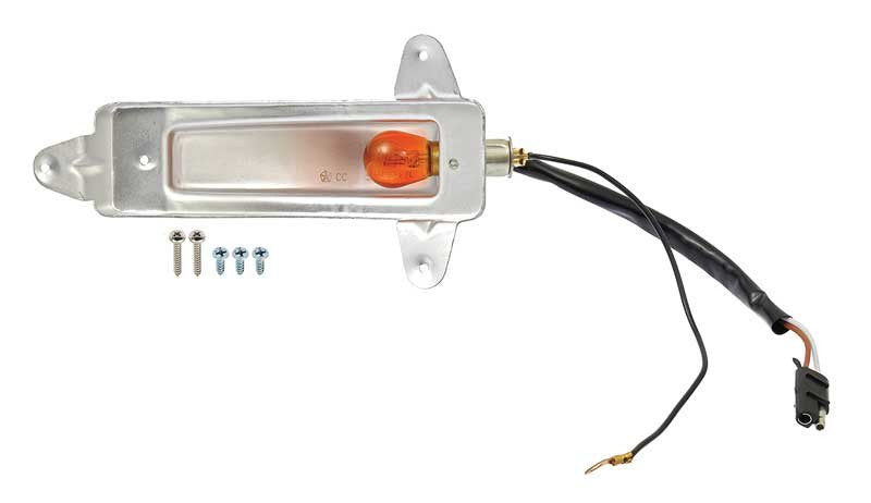 Parking Light Housing with Pigtail Connector RH Fits 1967 Dodge Dart