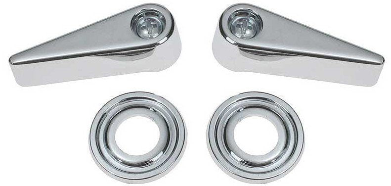 Seat Latch Handle and Bezel Kit For 1968-1969 Ford Mustang