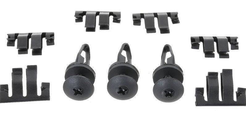 Cowl Vent Grill Retainer Clip Set For 1994-2004 Ford Mustang