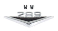 Front Fender Emblem "289" Chrome And Black For 1963-1968 Ford Mustang Bronco