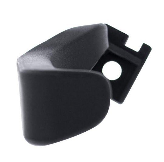 Black Interior Door Handle For 1987-1996 Ford Bronco; Passenger Side