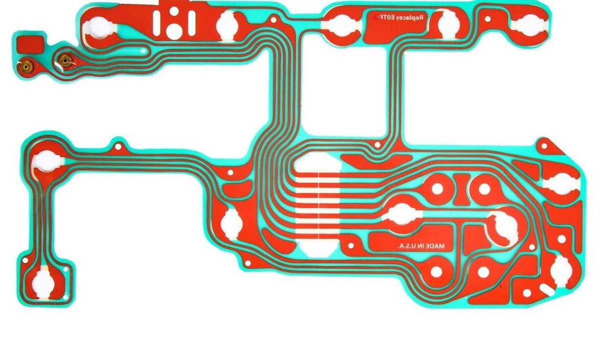 Instrument Panel Printed Circuit For 1980 Ford Bronco With Tachometer