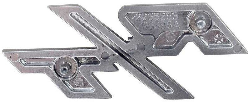Diecast Rear Panel R/T Emblem With Hardware For 1970 Dodge Charger