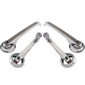 Door & Window Handle Kit Screw-on Style 4-Pieces Fits 1965-1967 Mustang Fastback