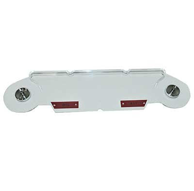 Gauge Lens with Amp and Oil Light Fits 1965 Mustang, Falcon