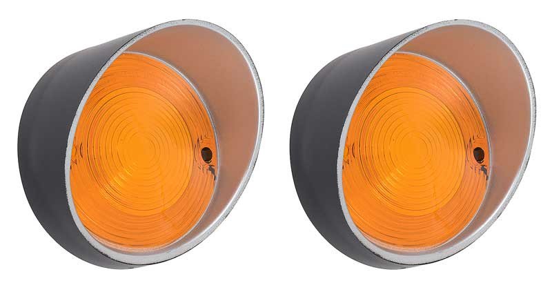 Parking Light Lenses Pair Fits 1968-1969 Dodge Coronet