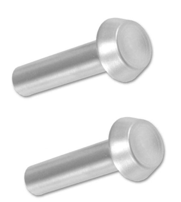 Chrome Plated Door Lock Knobs For 1967 Ford Mustang Falcon Fairlane Cougar Comet