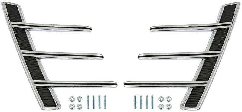 Simulated Side Scoop Ornament (Pair) Fits 1966 Mustang