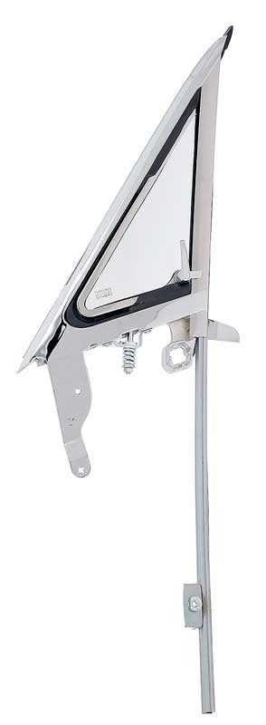 Vent Window Assembly RH Clear Glass Fits 1967 Ford Mustang