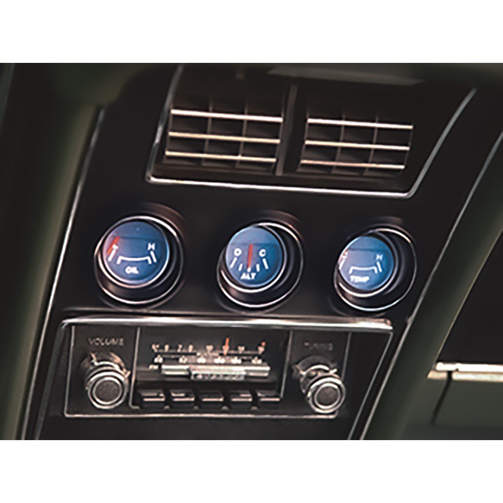 Aux Cluster LED Bulb Kit White Fits 1971-1973 Mustang
