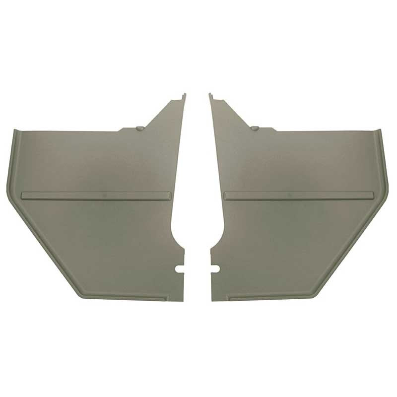 Coupe/Fastback Kick Panel Pair Ivy Gold Fits 1964-1966 Ford Mustang