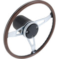 Woodgrain Rim Blow Steering Wheel Kit Fits 1971 Mopar E-Body
