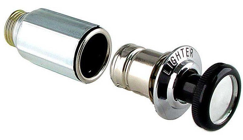 Cigarette Lighter Knob With Element and Well For 1975-1979 Ford F150