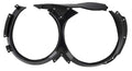 Headlight Shields without Concealed Headlights RH Fits 1971 Dodge Charger
