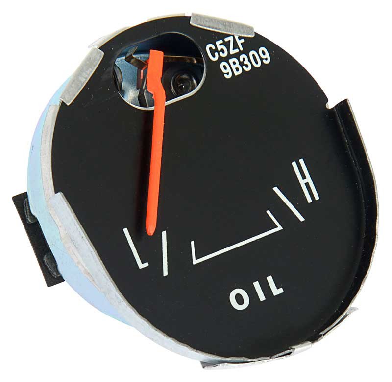 Dash Oil Gauge with 5-Gauge Instrumentation with Fits 1965-1966 Ford Mustang