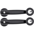 Window Crank Handle Pair Fits 1968-1974 Mopar A, B / E-Body Black