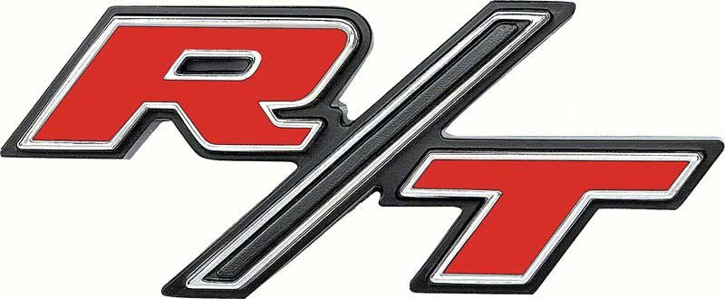 R/T Tail Panel Emblem Fits 1969 Dodge Charger