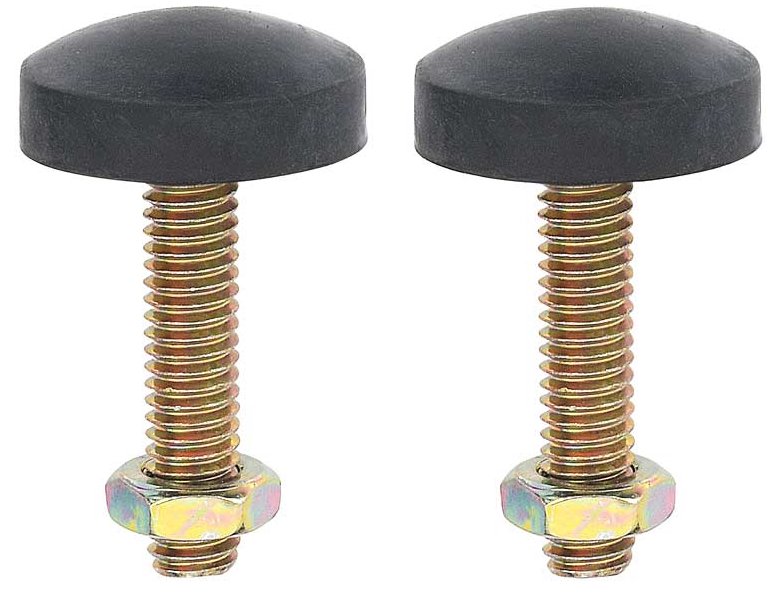 Radiator Support To Hood Adjustable Bumpers And Screws For 1964-82 Ford Mustang