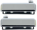 Die-Cast Chrome Outer Door Handles For 1983-1988 Ford Thunderbird; Pair