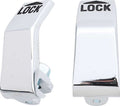 Chrome Door Lock Lever Set For 1970-1974 Challenger Cuda and Barracuda
