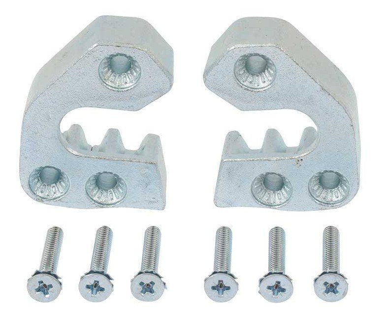 Door Striker Plate Set With Screws For 1968-1970 Plymouth Belvedere and GTX